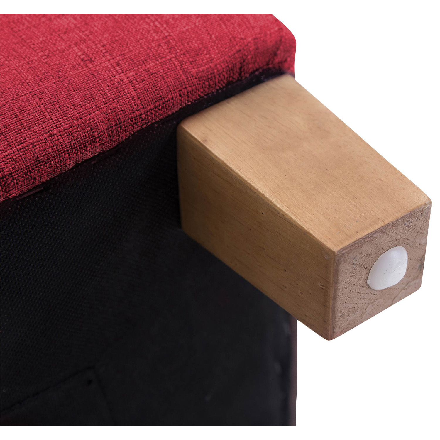 Sitzhocker TERNI Rot