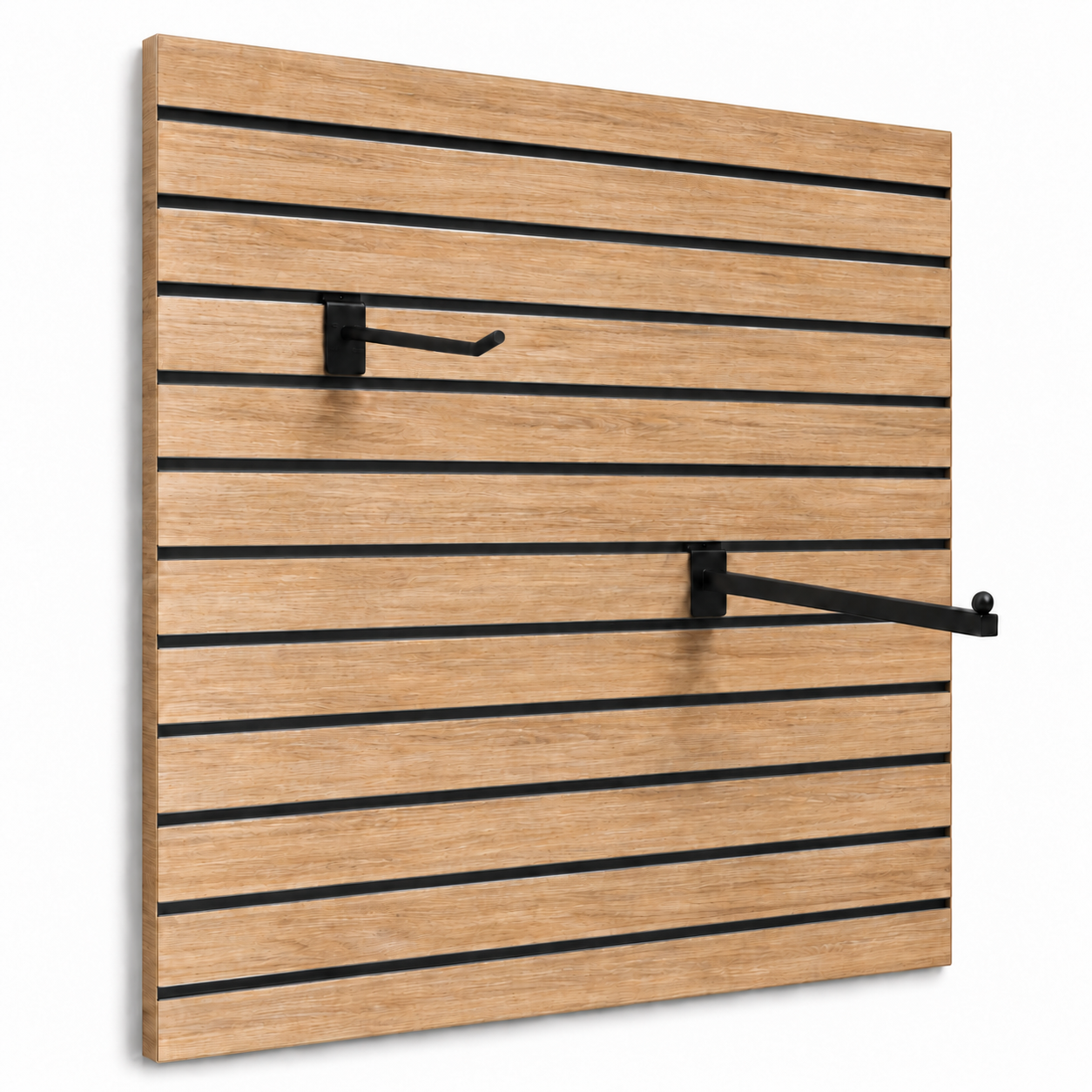 Spacewall Lamellenwand Eiche Natur