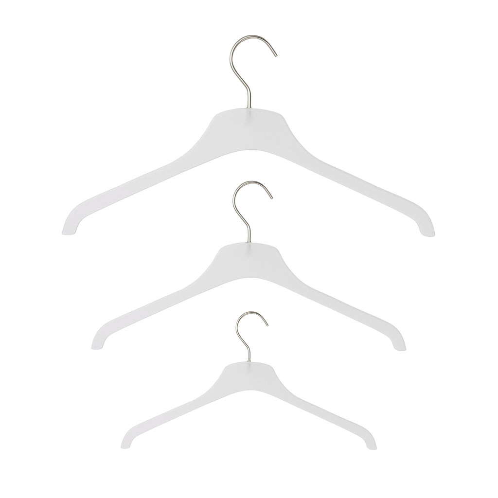 Kleiderbügel gerade weiß