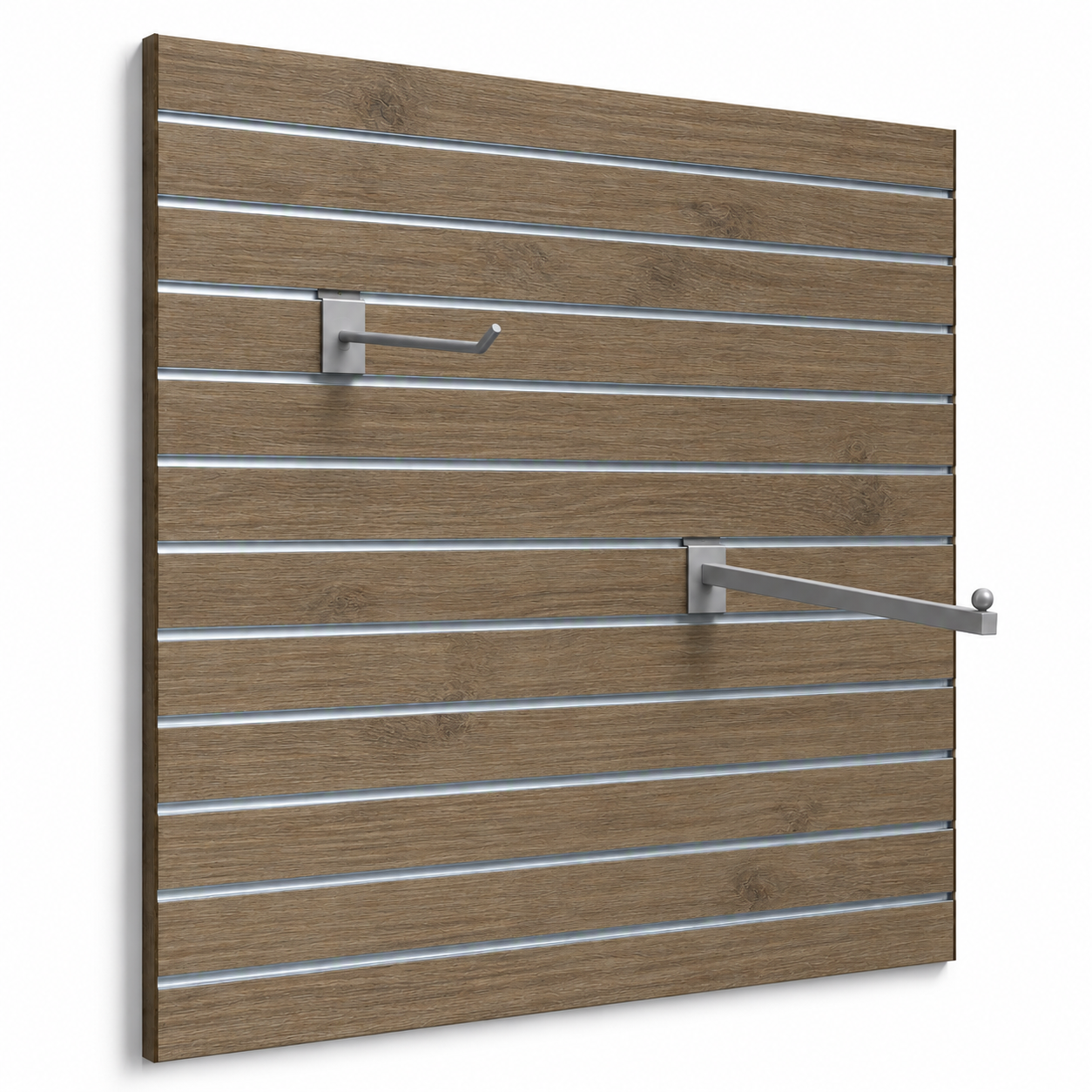 Spacewall Lamellenwand Eiche Mokka