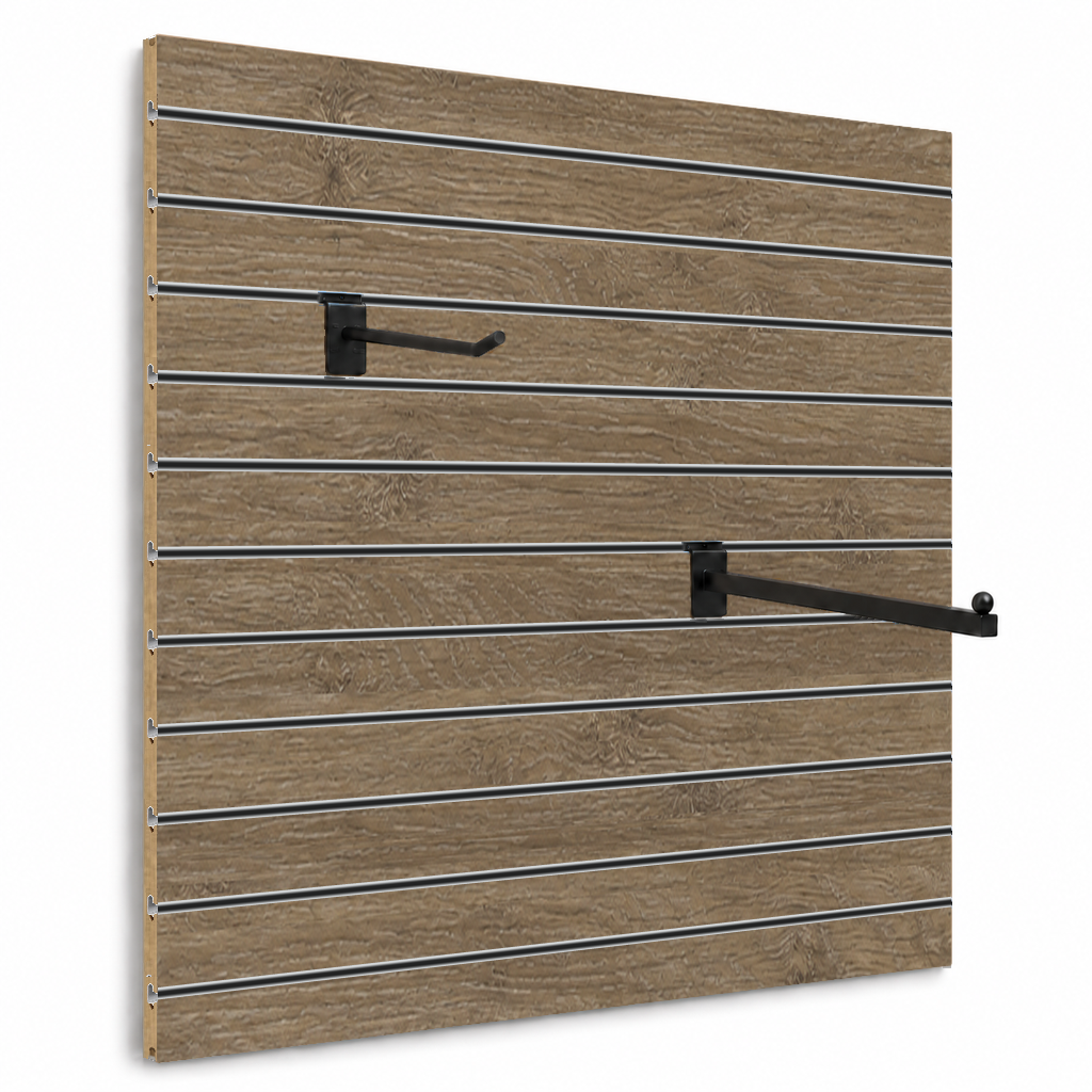 Spacewall Lamellenwand Eiche Mokka