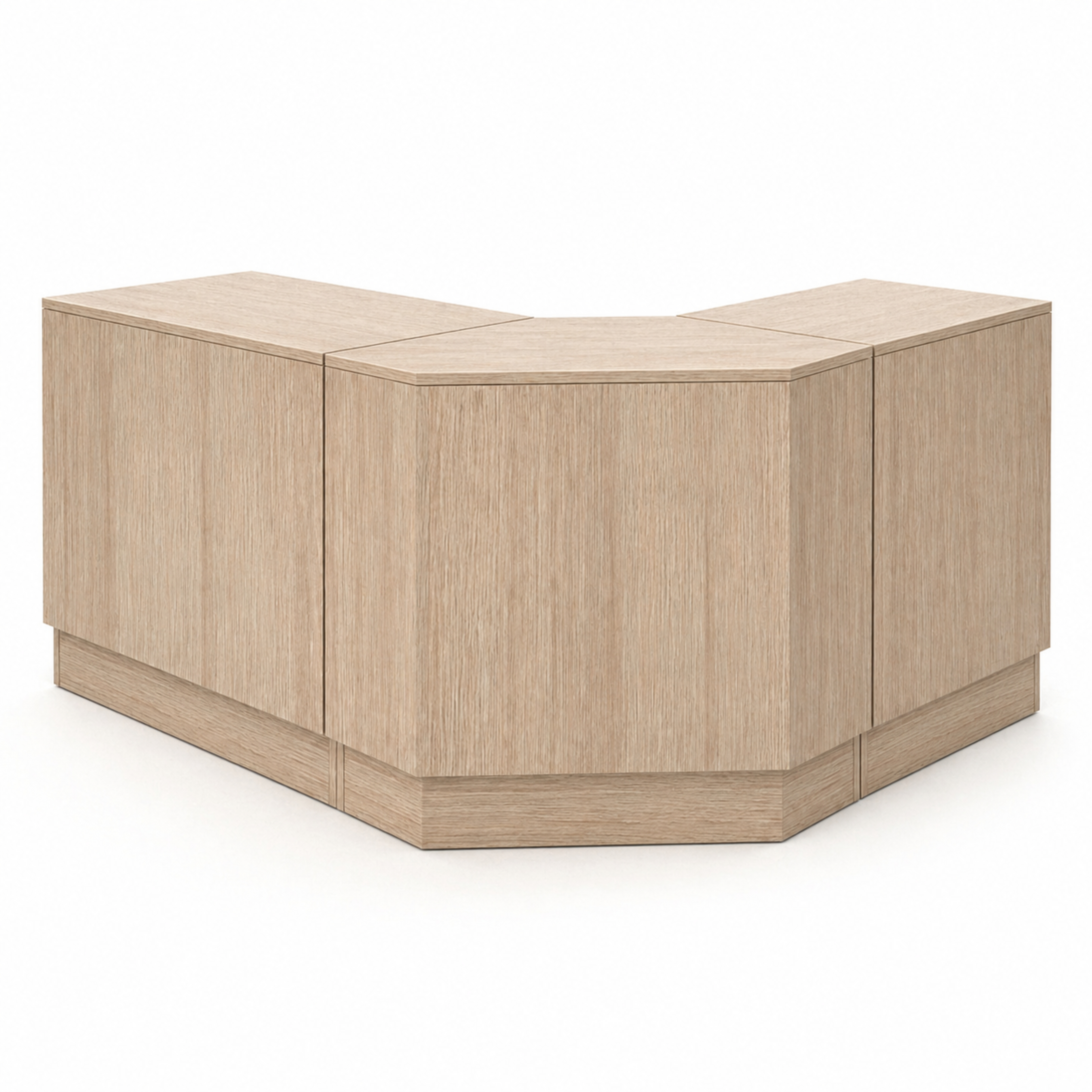 Verkaufstheke Standard, Ecke geschlossen