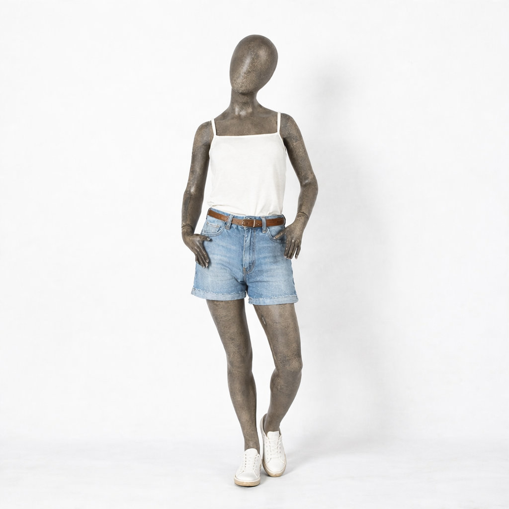 Schaufensterpuppe Mädchen abstrakt