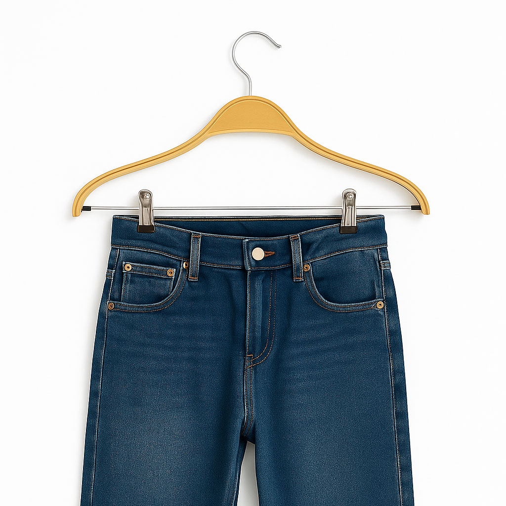 Schichtholzbügel mit Klammersteg