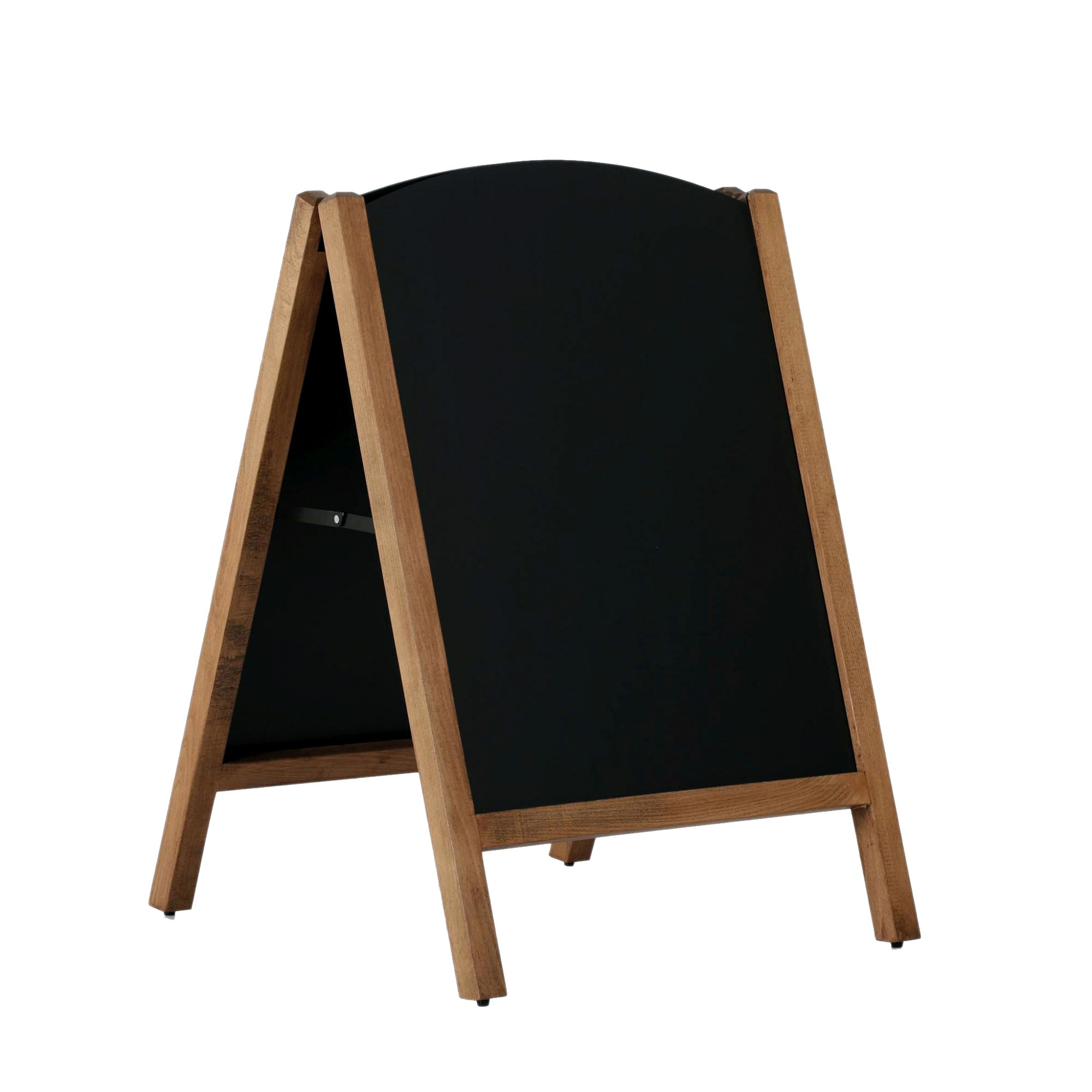 Holz Kundenstopper Outdoor Slide