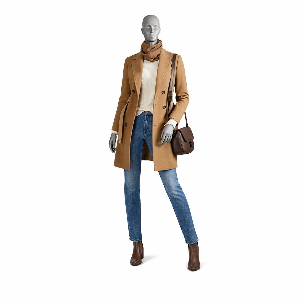 Stylische Schaufensterpuppe Frau