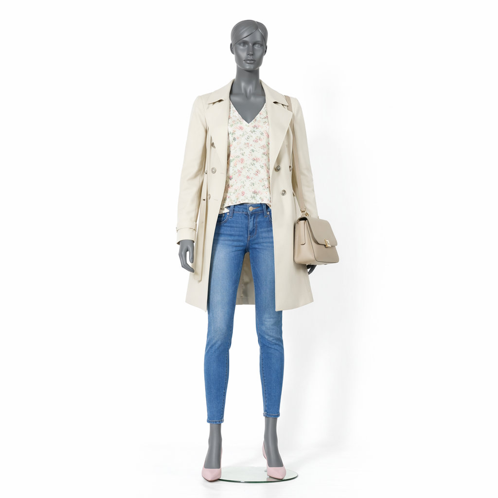 Weibliche Schaufensterpuppe realistisch