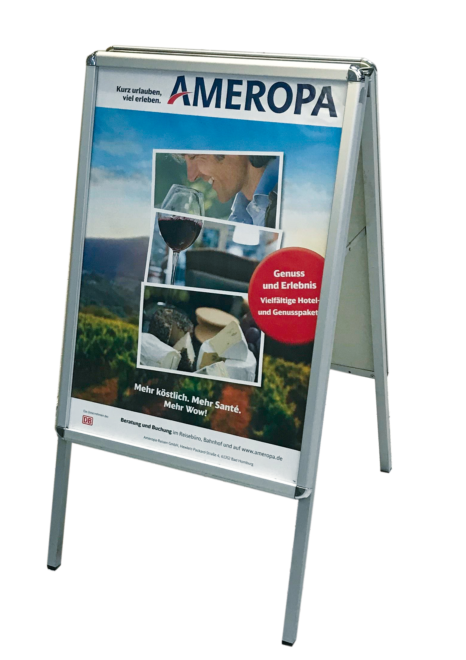 Kundenstopper Outdoor