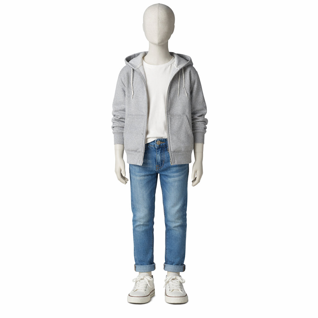 Kinderfigur Valencia mit abstraktem Kopf