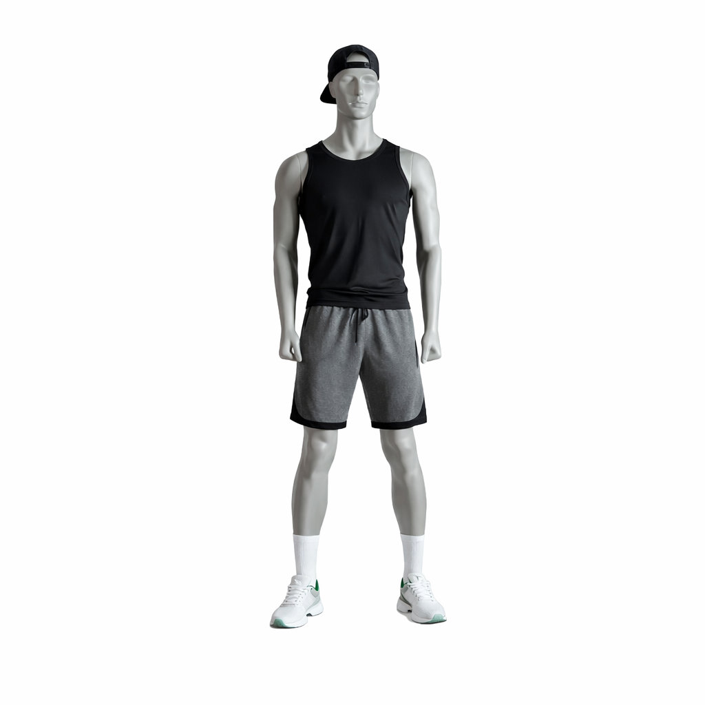 Schaufensterpuppe Herr Sport