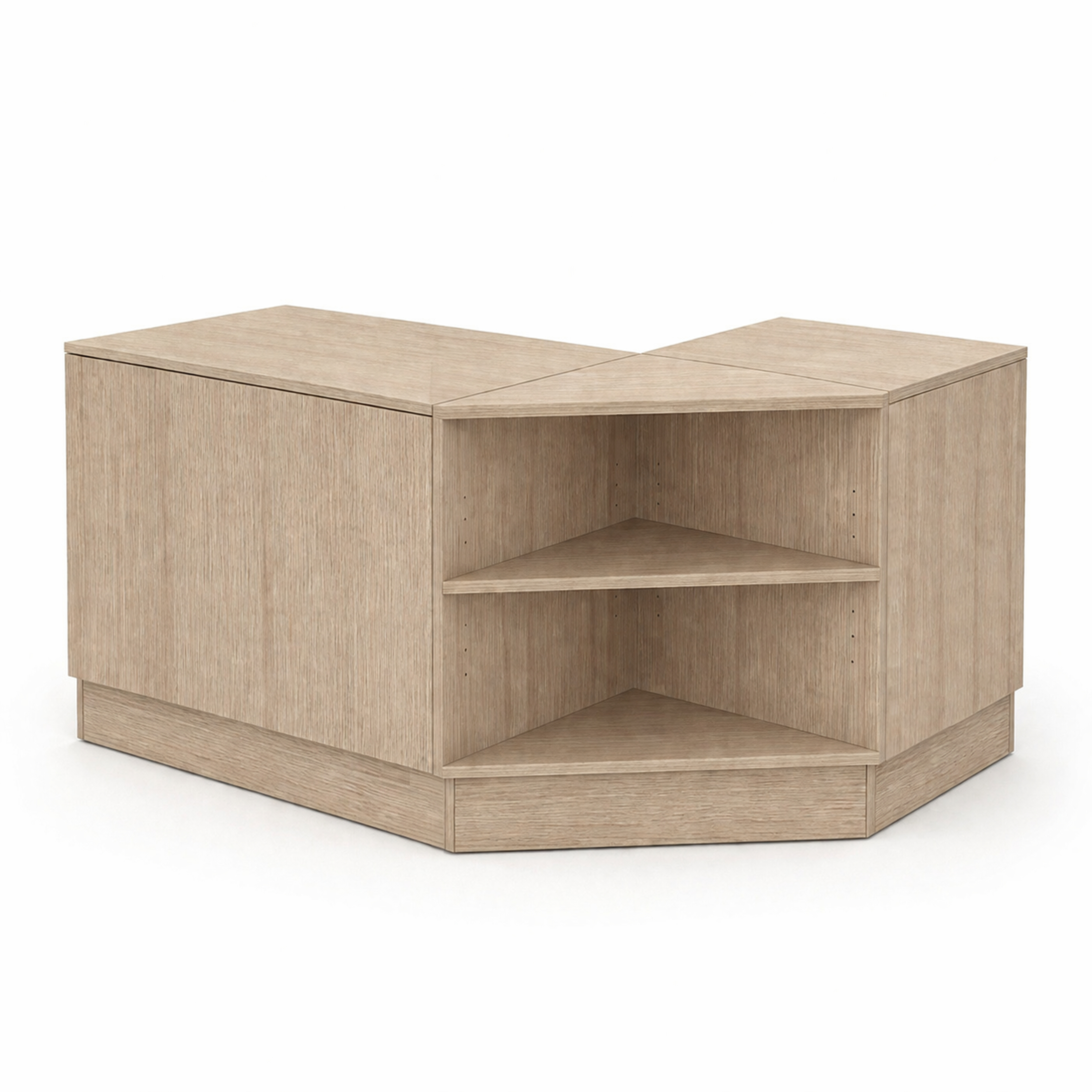 Verkaufstheke Standard, Ecke offen