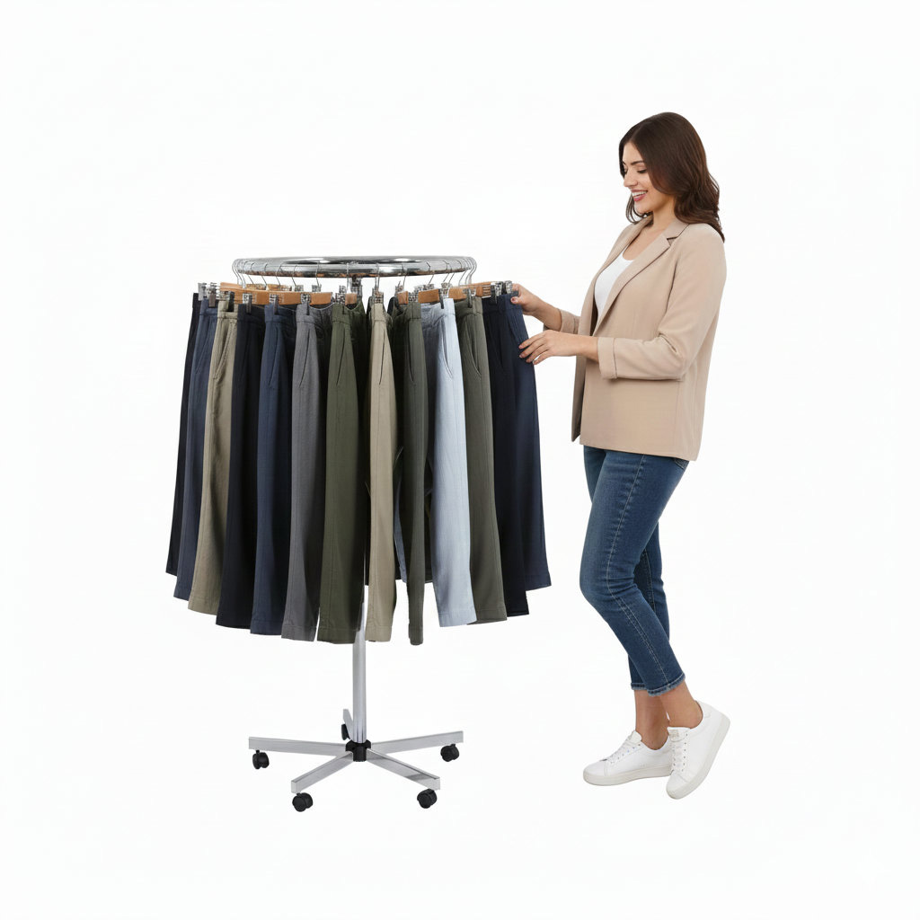 Ring-Kleiderständer rund