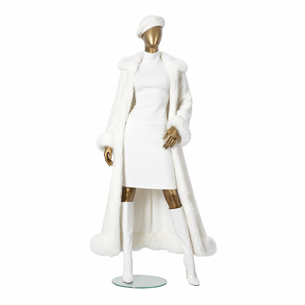 Schaufensterfigur Gold