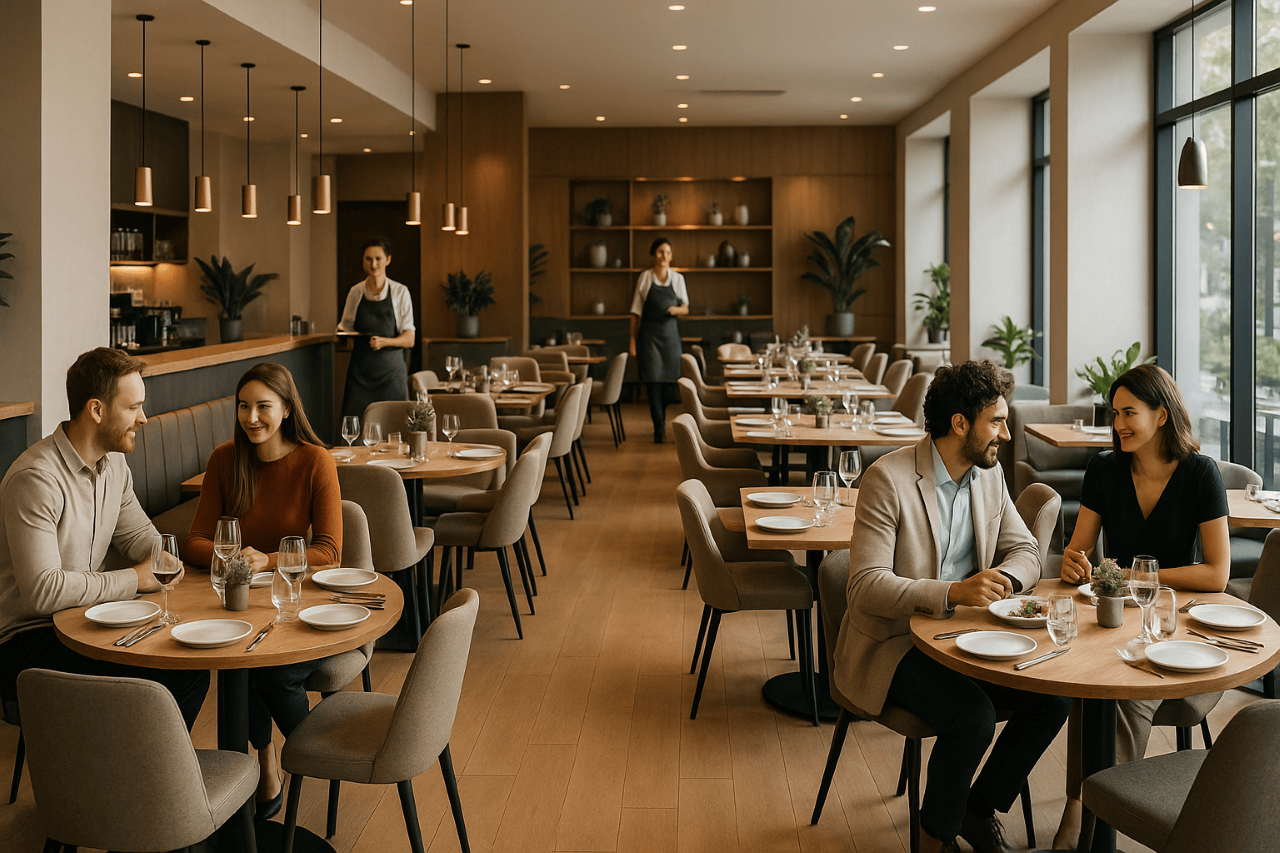 Gastronomieeinrichtung im angenehmen Ambiente