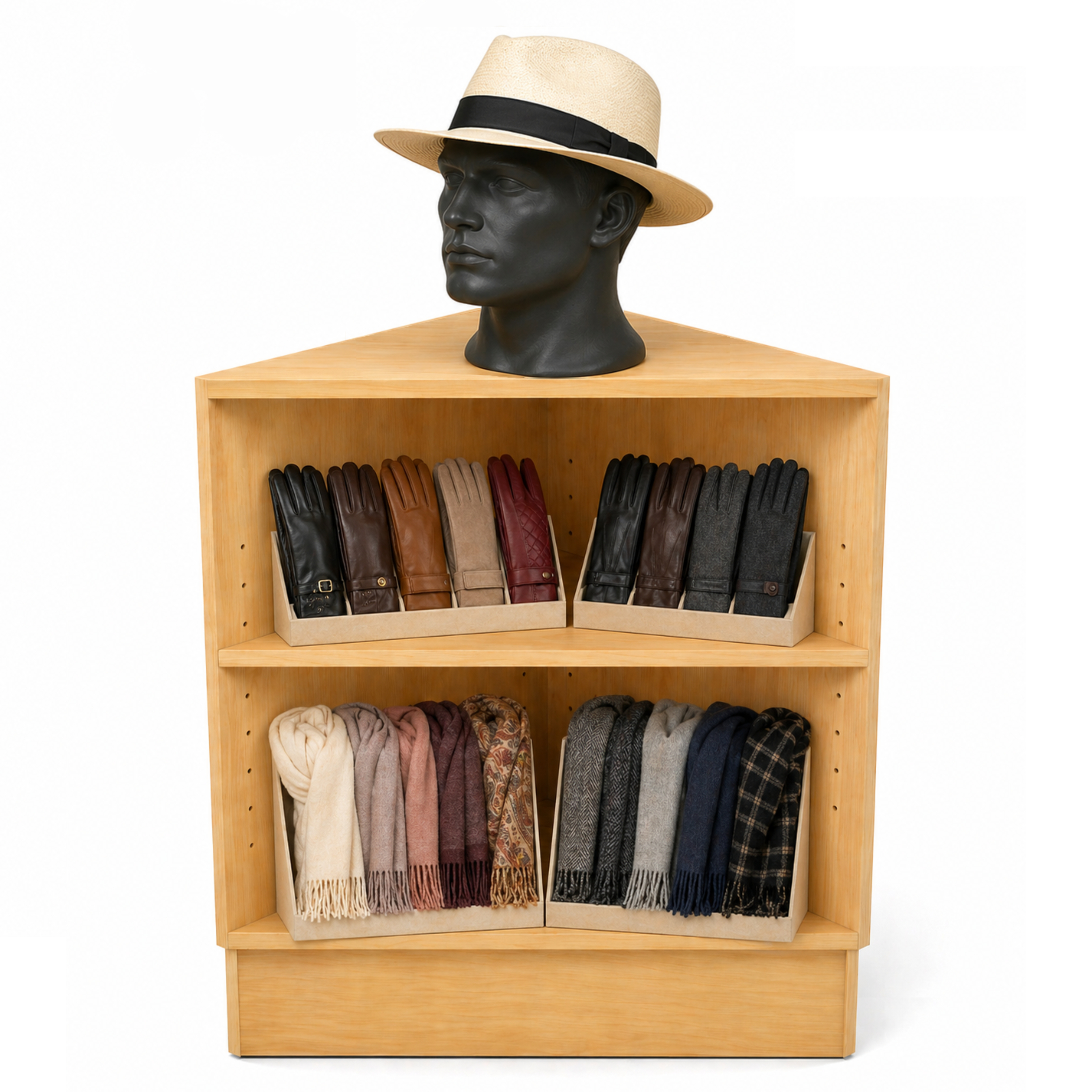 Ladentheke Dekor Ahorn