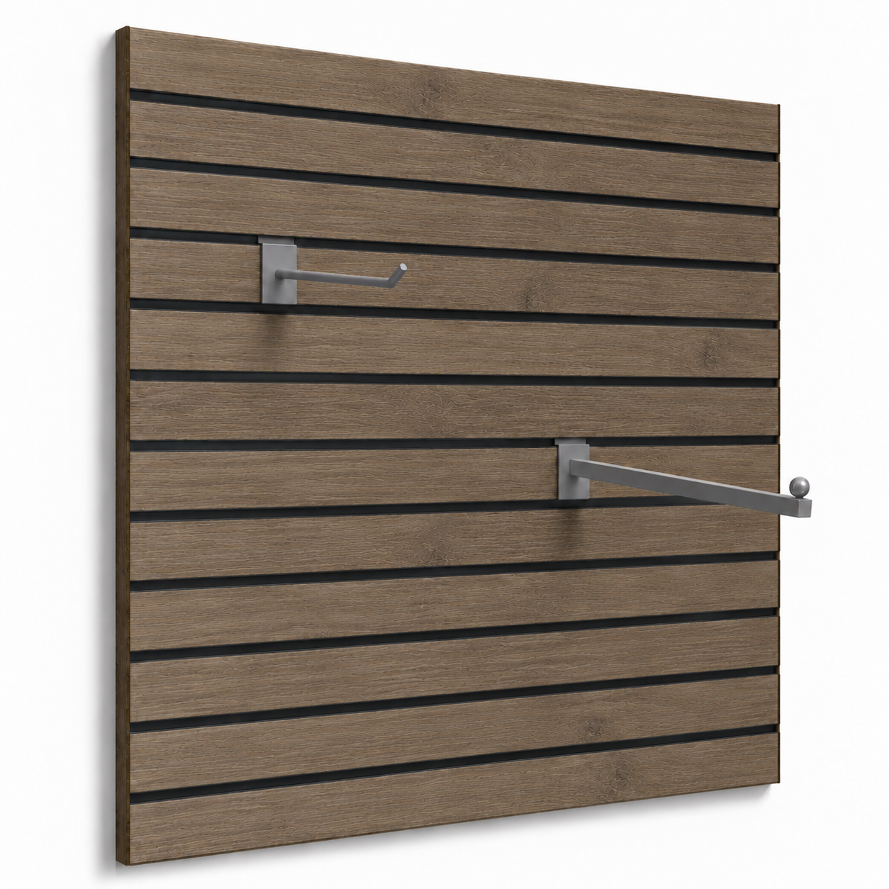 Spacewall Lamellenwand Eiche Mokka